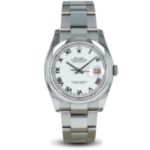 Haji Rolex 116200 Datejust White Roman dial