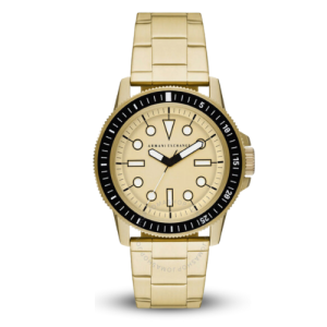 Armani Exchange Classic Gold Dial Men's Watch