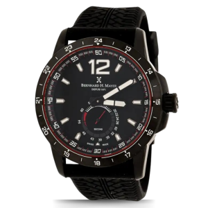 Bernhard H. Mayer Black PVD Coatedl Drift Glider Men's Wristwatch