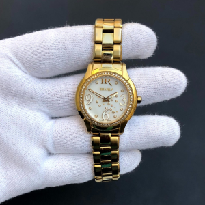 Sharly Daimonds Gold palted watch